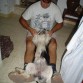 Jugando con mi amigo